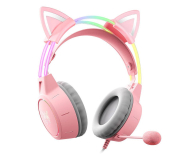 Onikuma X15 PRO Różowe - kocie uszy - 1236702 - zdjęcie 2